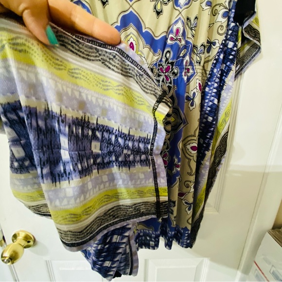 Style & Co Women’s Multicolored Tunic sleeve Top Sz XL NWOT💖 - Picture 13 of 13